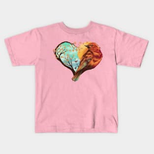 Love Bird Kids T-Shirt